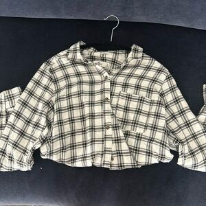 Hollister button down top